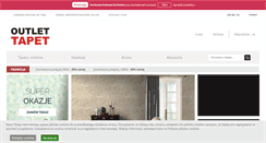 Desktop Screenshot of outlet-tapet.pl